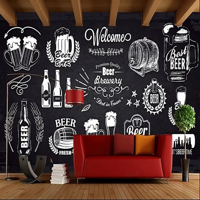 Home Textiles Images - Semplice birra dipinta a mano personalizzata