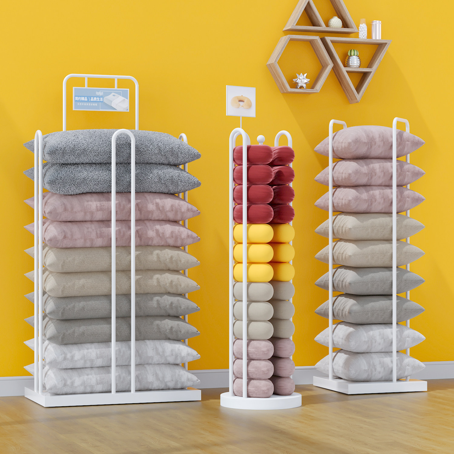 Home Textiles Factory - Espositore per Tessili per la Casa,