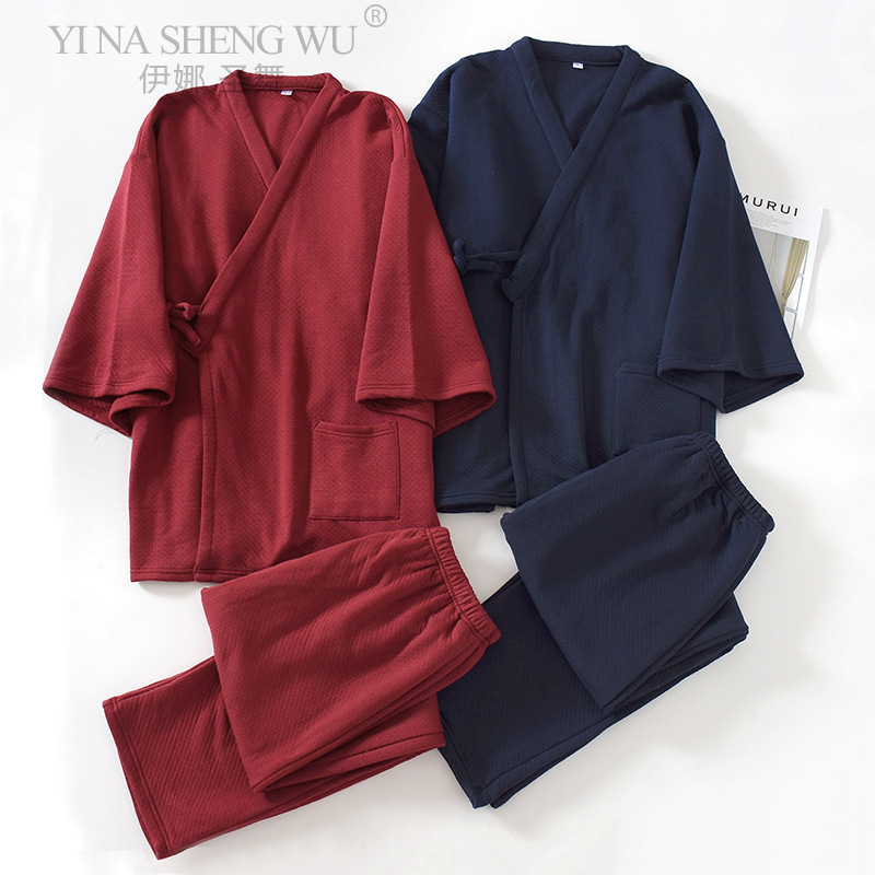 Linum Home Textiles - Novità Kimono da uomo giapponese Yukata