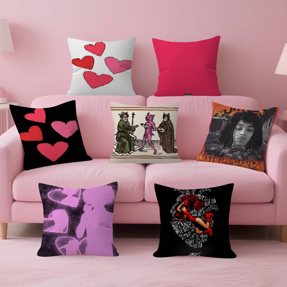 Home Textiles Throw - Federa per cuscino dell'album del rapper