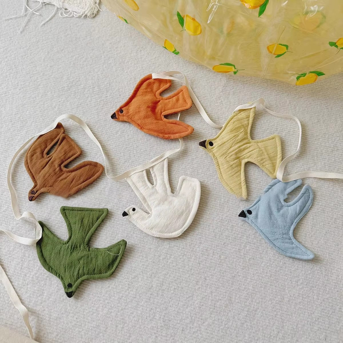 Home Textiles Discount - Ghirlanda di Bandierine in Tessuto a