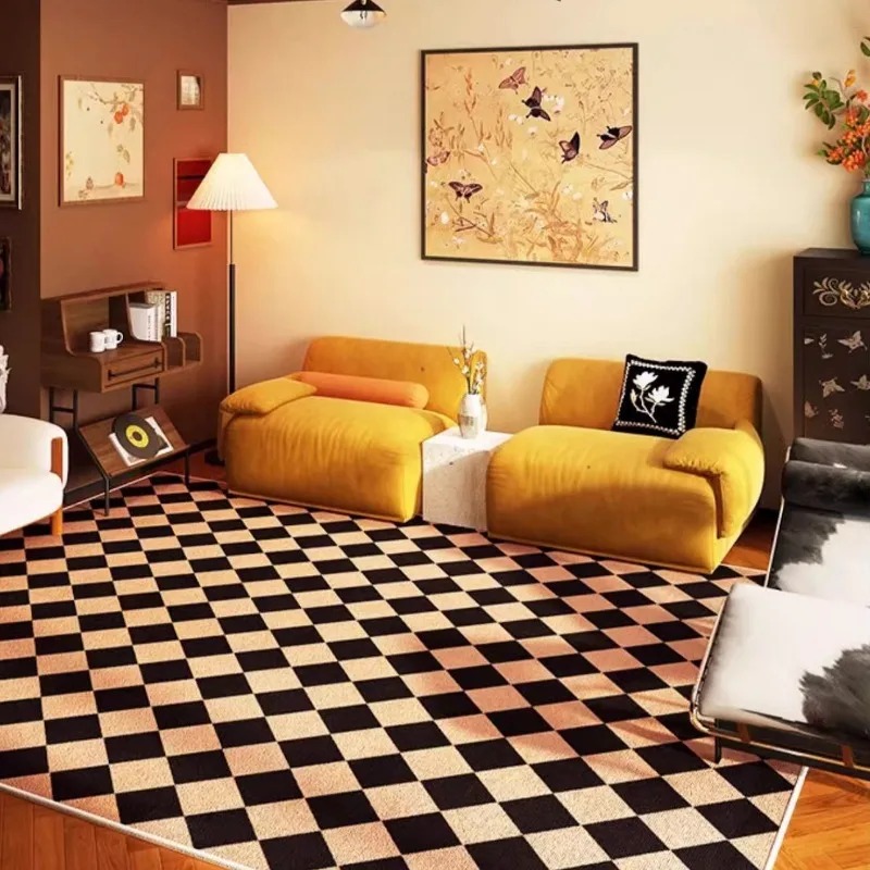 Tappeto da soggiorno grande in - Home Textiles Plaid recensione e prezzo