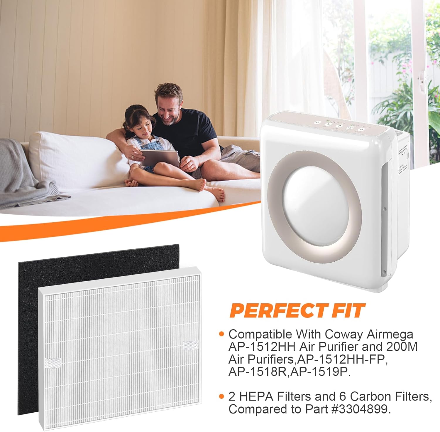 Confezione da 2 filtri di rica - Coway Air Purifier Ap-1512Hh recensione e prezzo