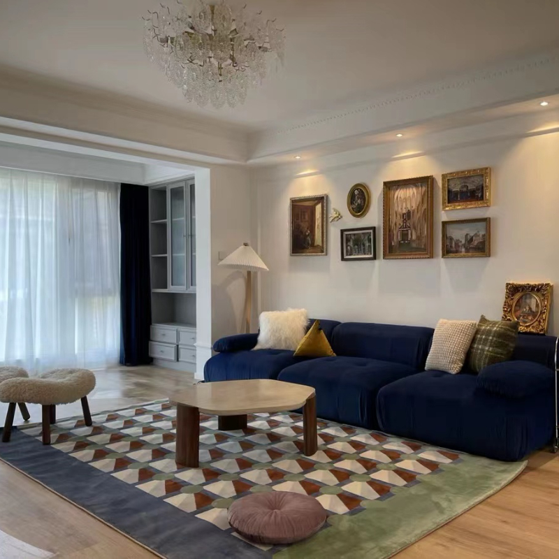 Vintage scacchiera tappeto di  - Home Textiles Plaid recensione e prezzo