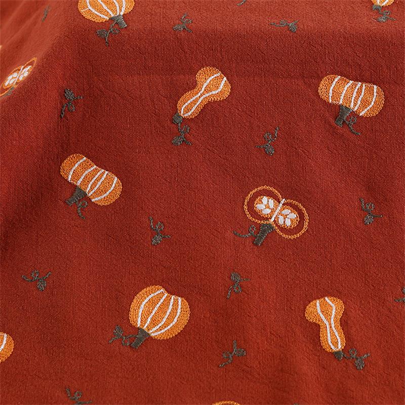 Cotone lino zucca tessuto rica - Linum Home Textiles recensione e prezzo