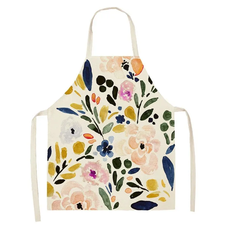 Grembiule in lino con fiori di - Linum Home Textiles recensione e prezzo