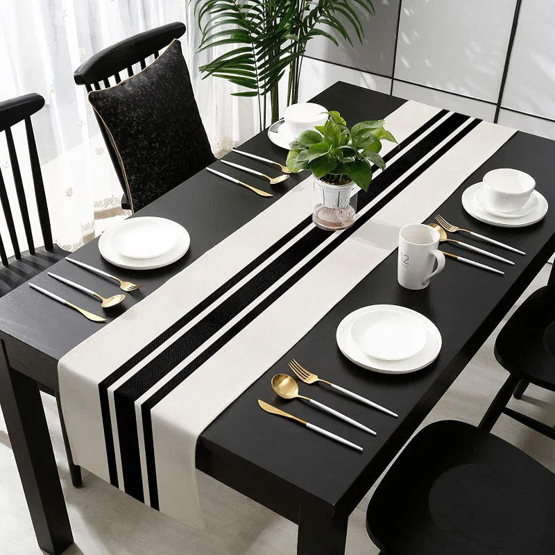 Nuovo runner da tavolo geometr - Home Textiles Plaid recensione e prezzo