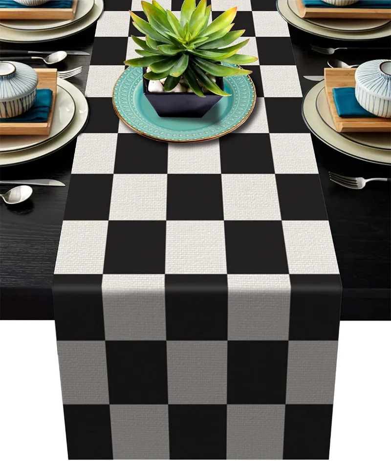 Nuovo runner da tavolo geometr - Home Textiles Plaid recensione e prezzo