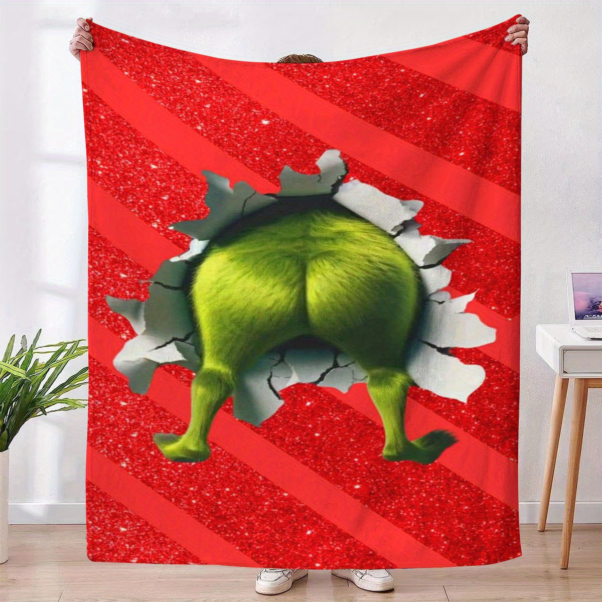 Una coperta di lana felpata ca - Home Textiles Images recensione e prezzo