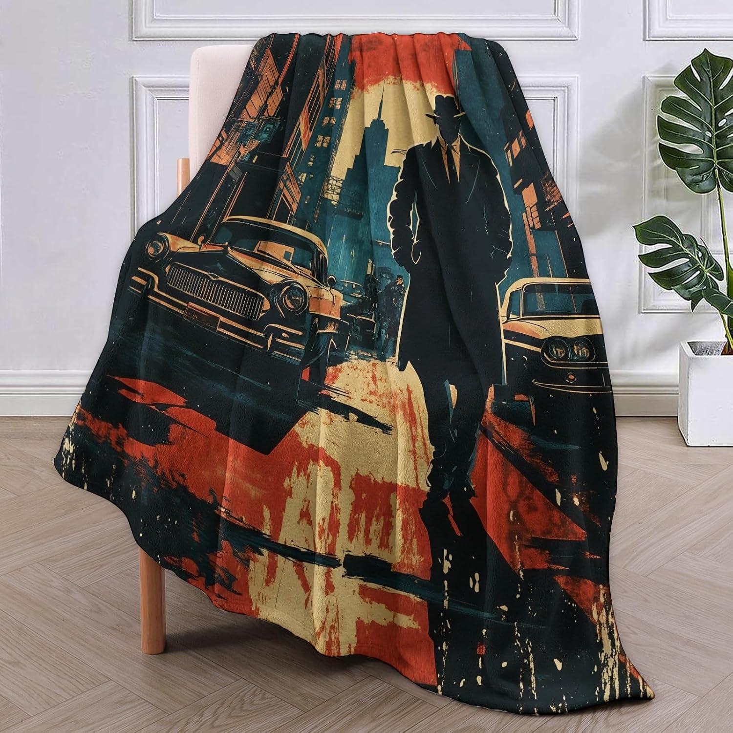 Noir Detective Coperta Regali  - Home Textiles Throw recensione e prezzo