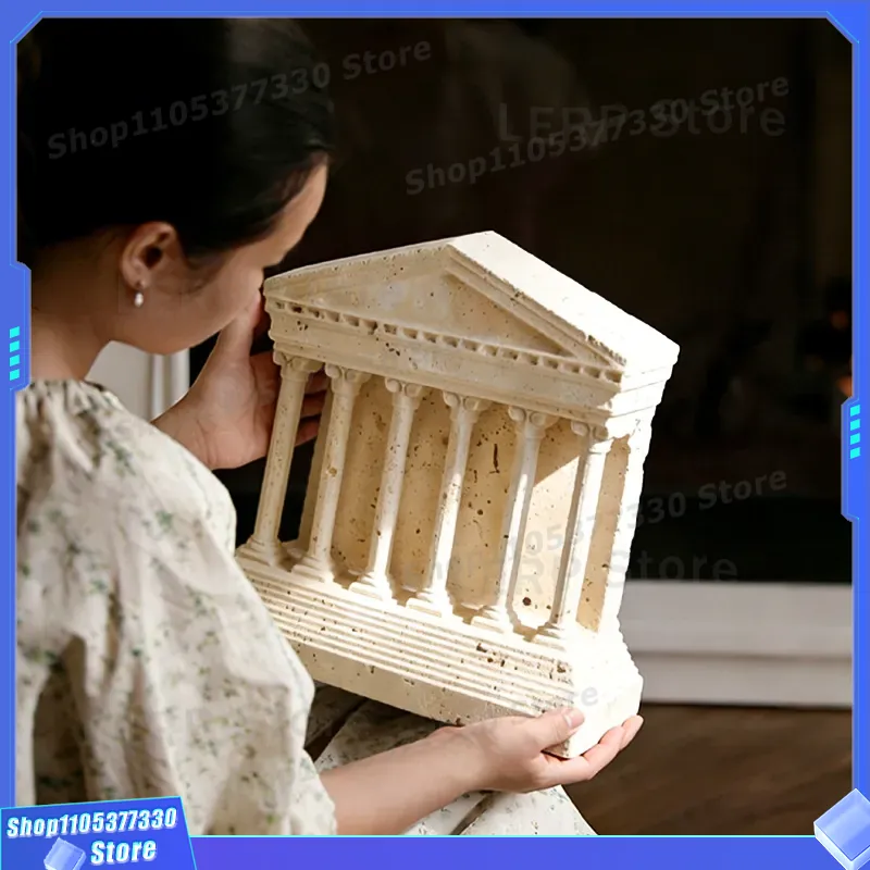 Ornamento in Travertino Giallo - Home Textiles And Furnishing recensione e prezzo